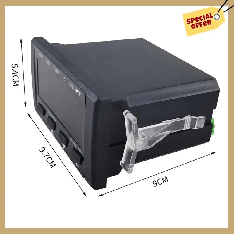 HT-10 инкубаторный термостат контроль температуры и влажности с индикатором увлажнения и нагрева 110-220 В черные аксессуары