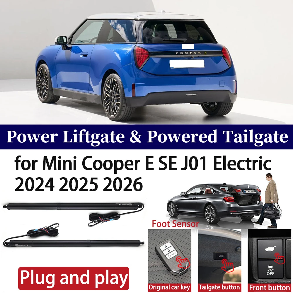 

for Mini Cooper E SE J01 Electric 2024 2025 2026 Car Power Liftgate Automatic One-Click Powered Tailgate Strut Plug and paly