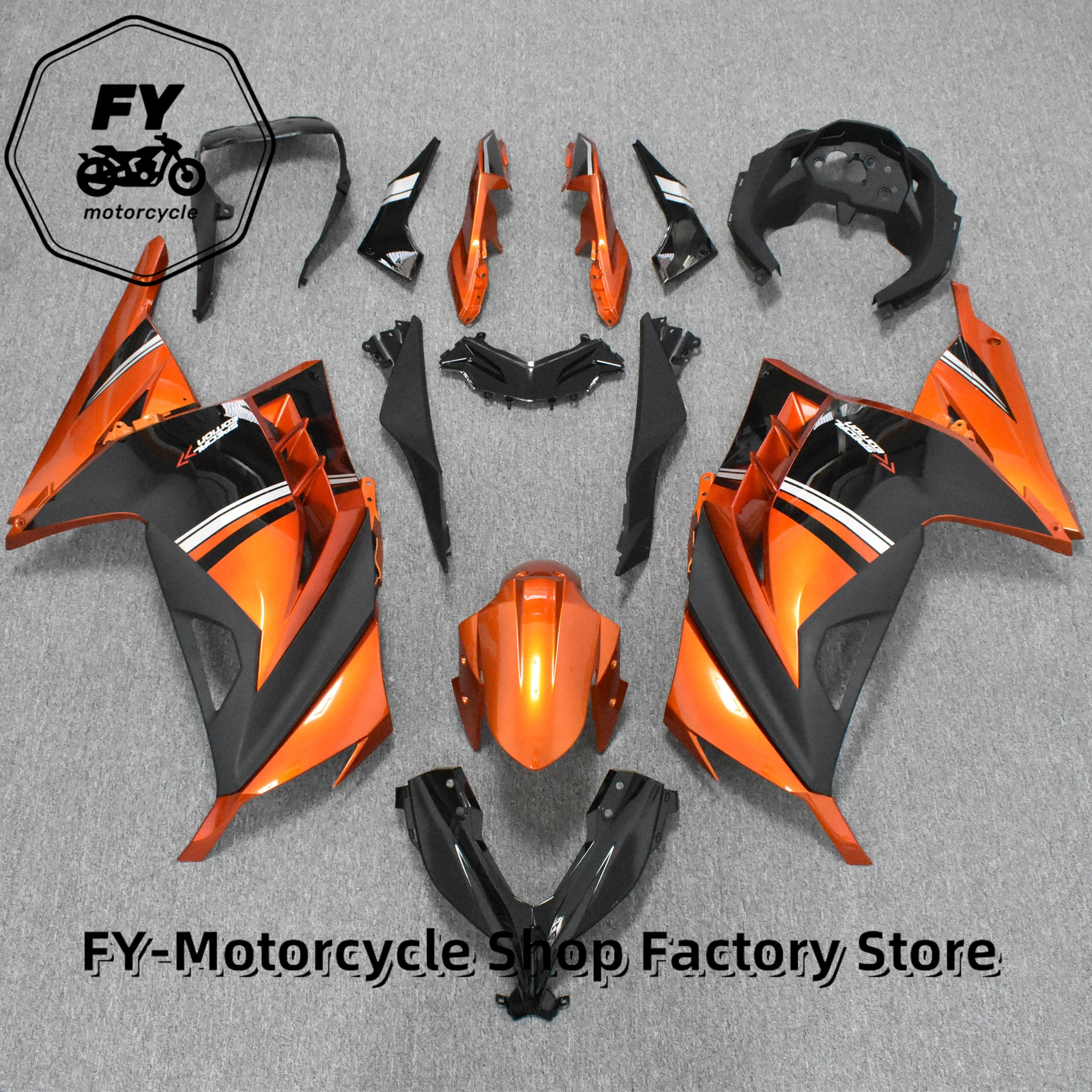 For Kawasaki Ninja300 ninja 300 EX300 2013 2014 2015 2016 2017 Tail fairing Rear Left and Right Side Fairing Panel Cowl