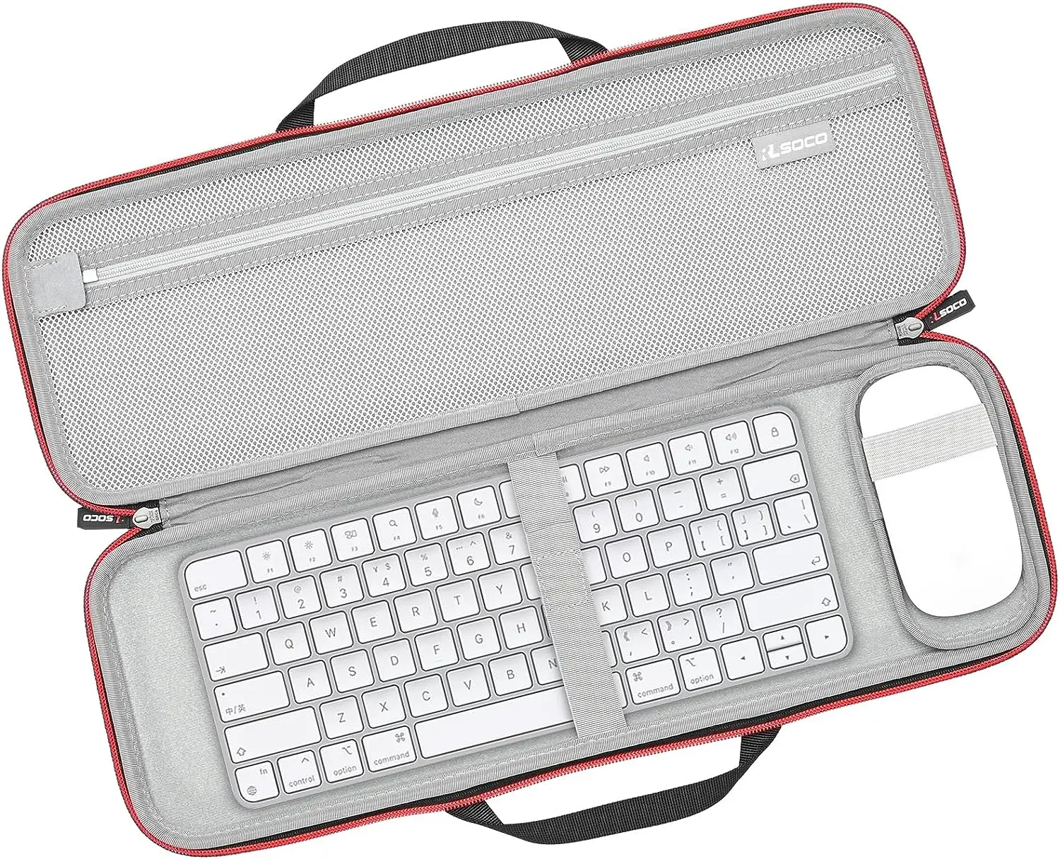 

Carrying Case for Apple Magic Keyboard + Magic Mouse, Mini Wireless Touch Keyboard Travel Carrying Storage Bag for Apple Magic