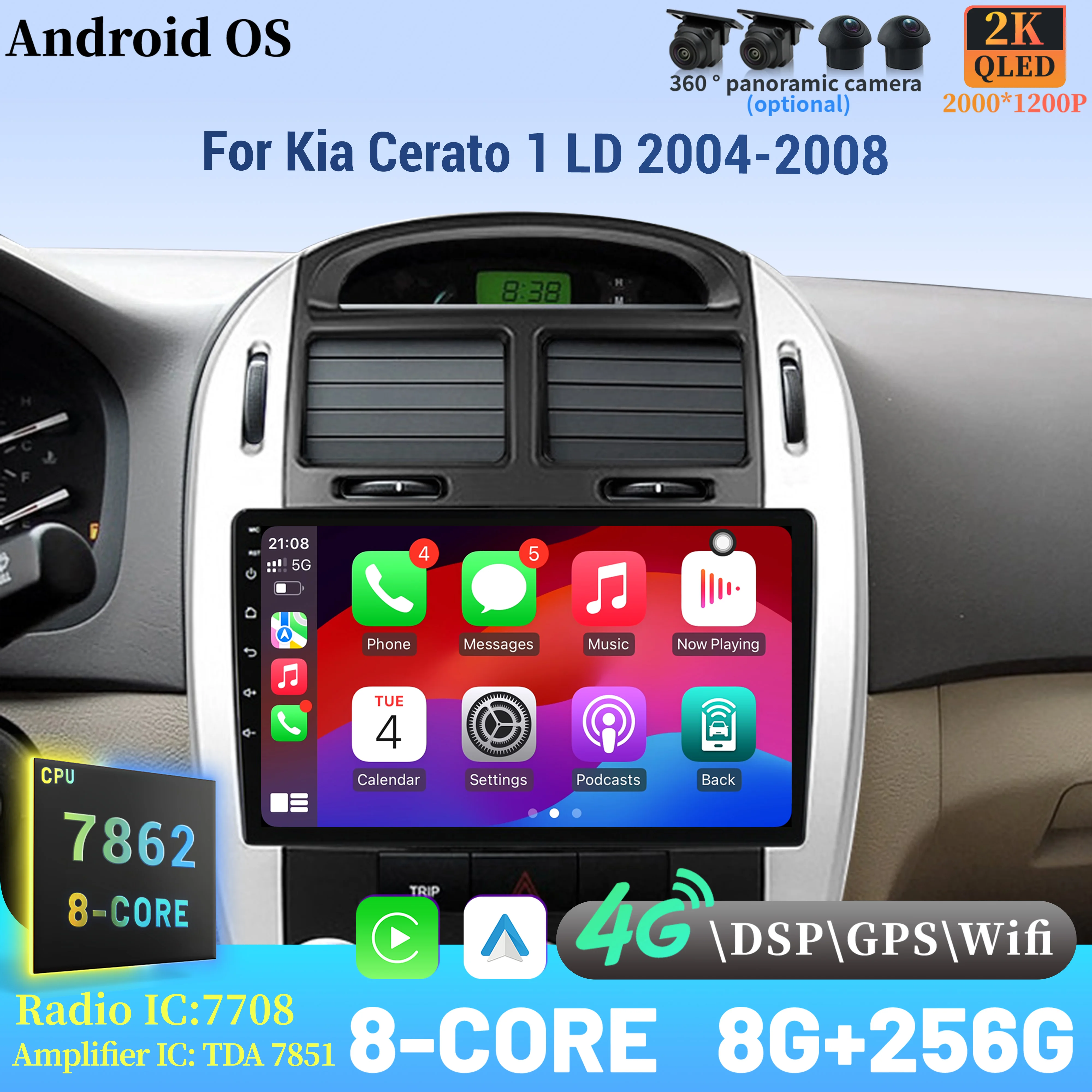 For Kia Cerato 1 Ld… - image