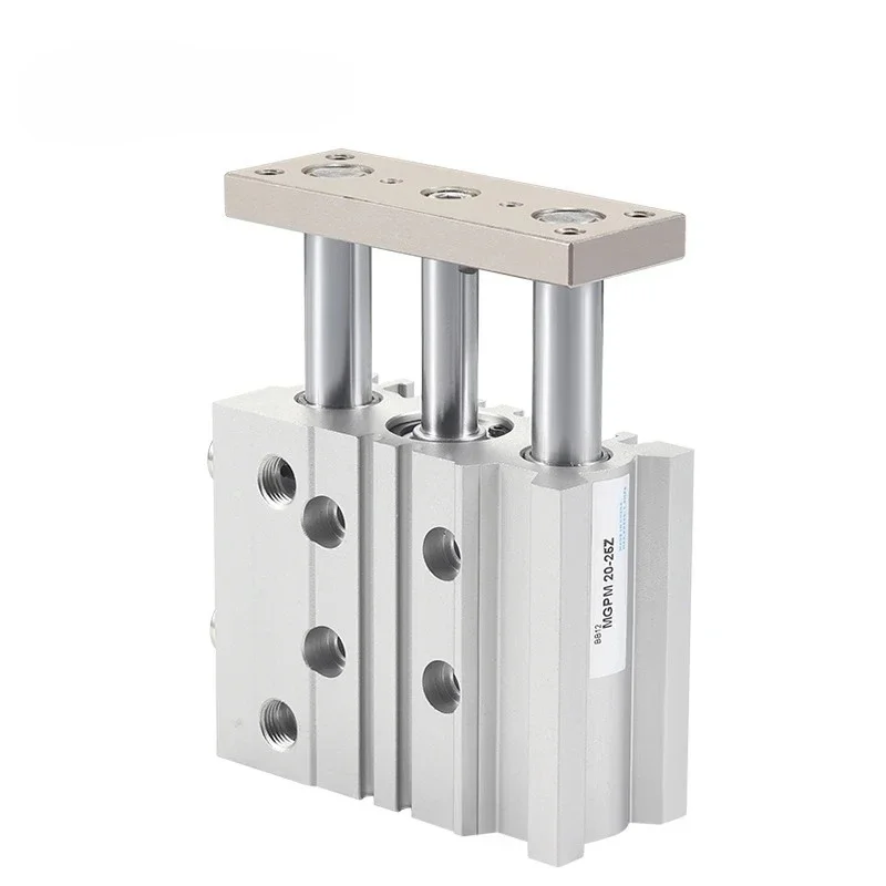 

‌SMC MGPM12-10Z Triple Rod Guide Cylinder - 3-Axis Pneumatic Actuator for CNC Machines & Automation Systems