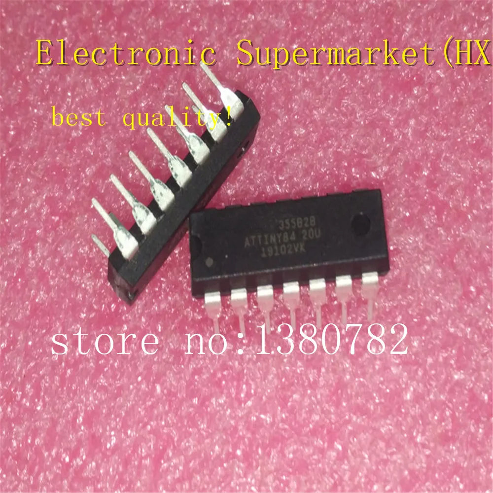 

New original 5pcs/lots ATTINY84-20PU ATTINY84 DIP-14 IC In stock!