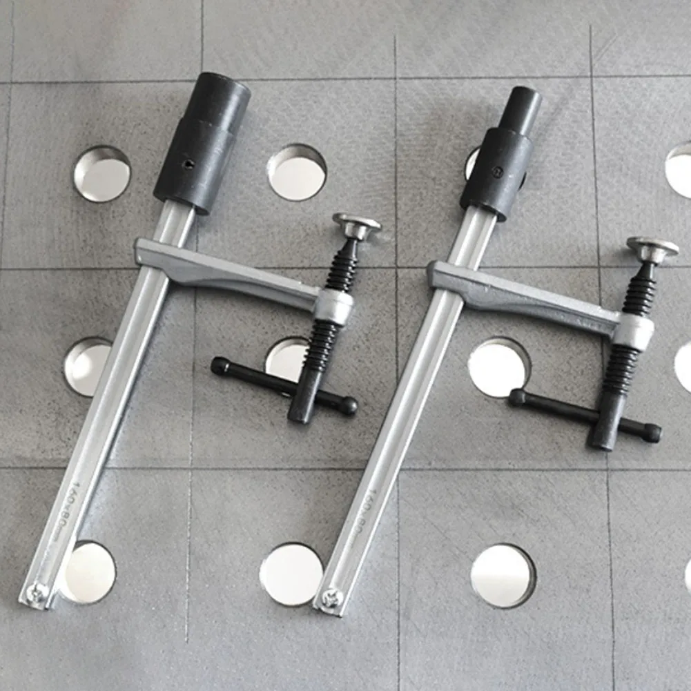 1PC Acting Hold Down Clamp Woodworking Quick Desktop Table Clamp Woodworking Benches 16/28mm Desktop Clip Hand Twisting Clips