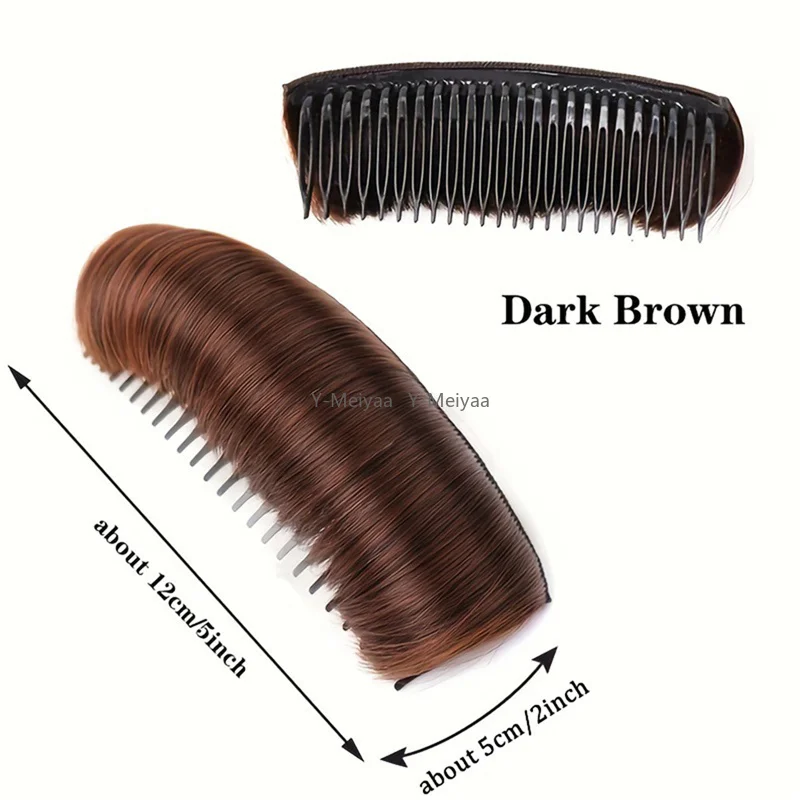 1PC Perücke Kissen Stabile Haar Wurzeln Volumizing Faser Einsatz Kamm Unsichtbare Flauschigen Haar Pad Weibliche Erhöhung Artefakt Frisur – Detail 3