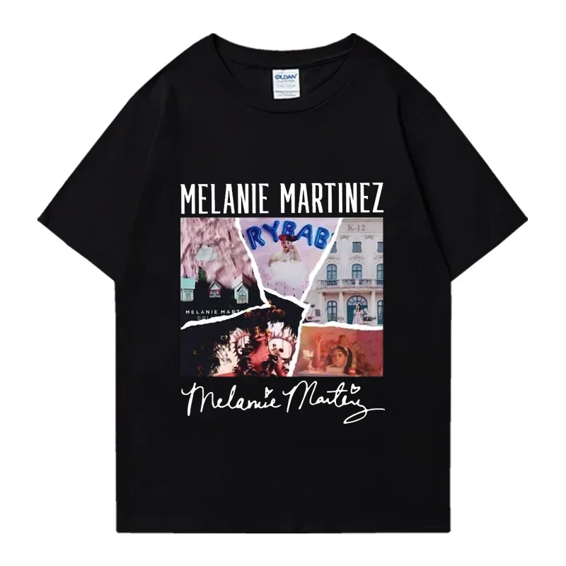 

Singer Melanie Martinez music Album T Shirt 2024 New Men Women vintage oversized short sleeve T-shirts Unisex 100% Cotton Tops