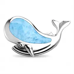 Online Shopping Jewelry 925 Sterling Silver Animal Sea Life Jewelry Larimar Dolphin Hawaii Ocean Jewelry For Women Gift Box