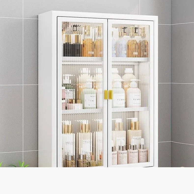 Toilet rack wall non-punching wall-mounted toilet bathroom toilet washstand multi-functional storage