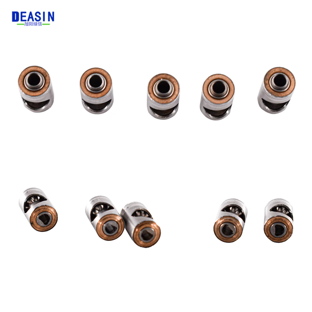 5pcs Cartridge Rotor For Dental Low Speed Handpiece E Type Contra Angle Handpiece 1:1 Wrench Type Latch Accessories