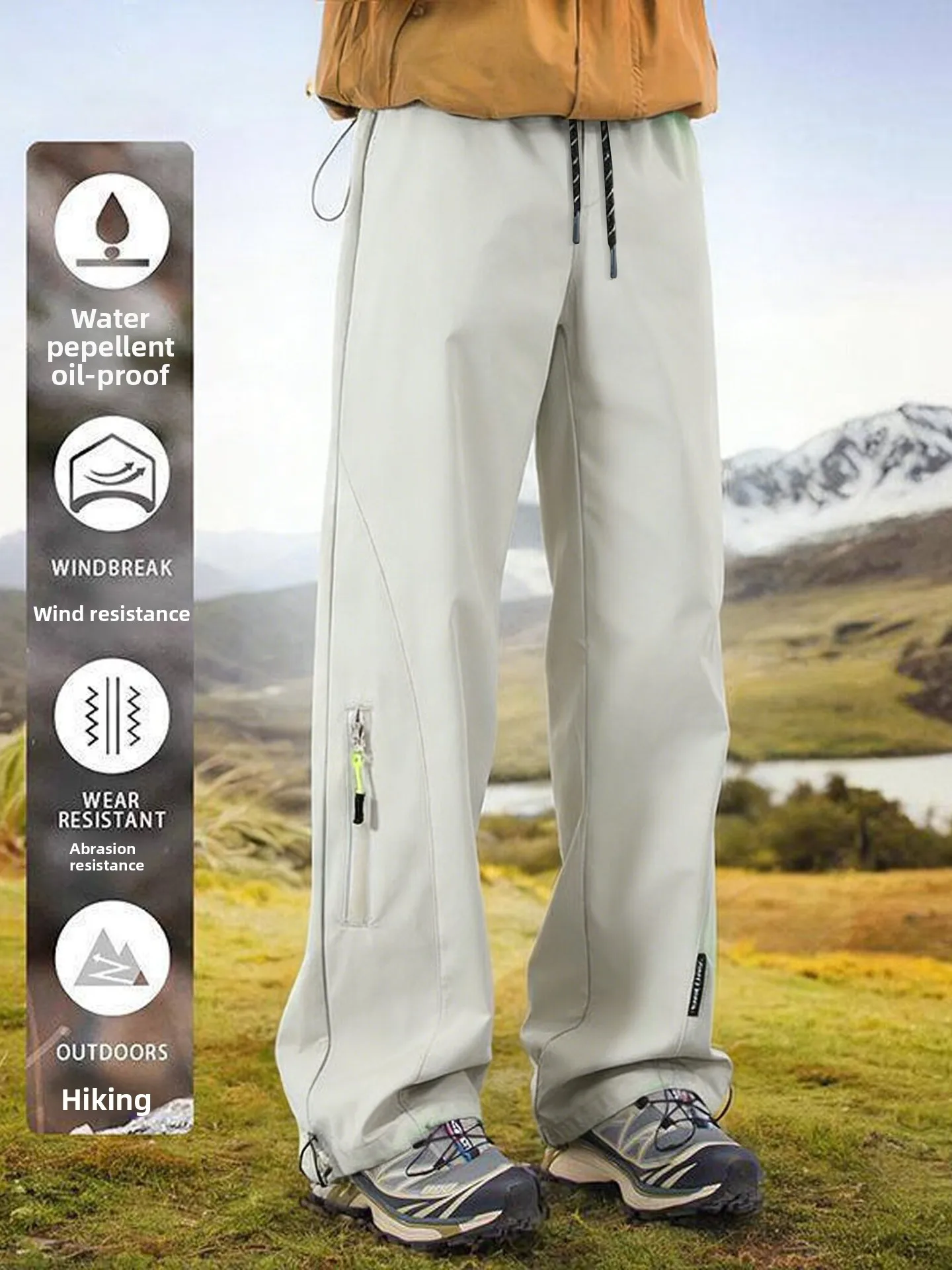 

Американские уличные брюки Softshell для активного отдыха, мужские и женские, весенние, для горного туризма, повседневные, ветрозащитные, водонепроницаемые, для походов в горы