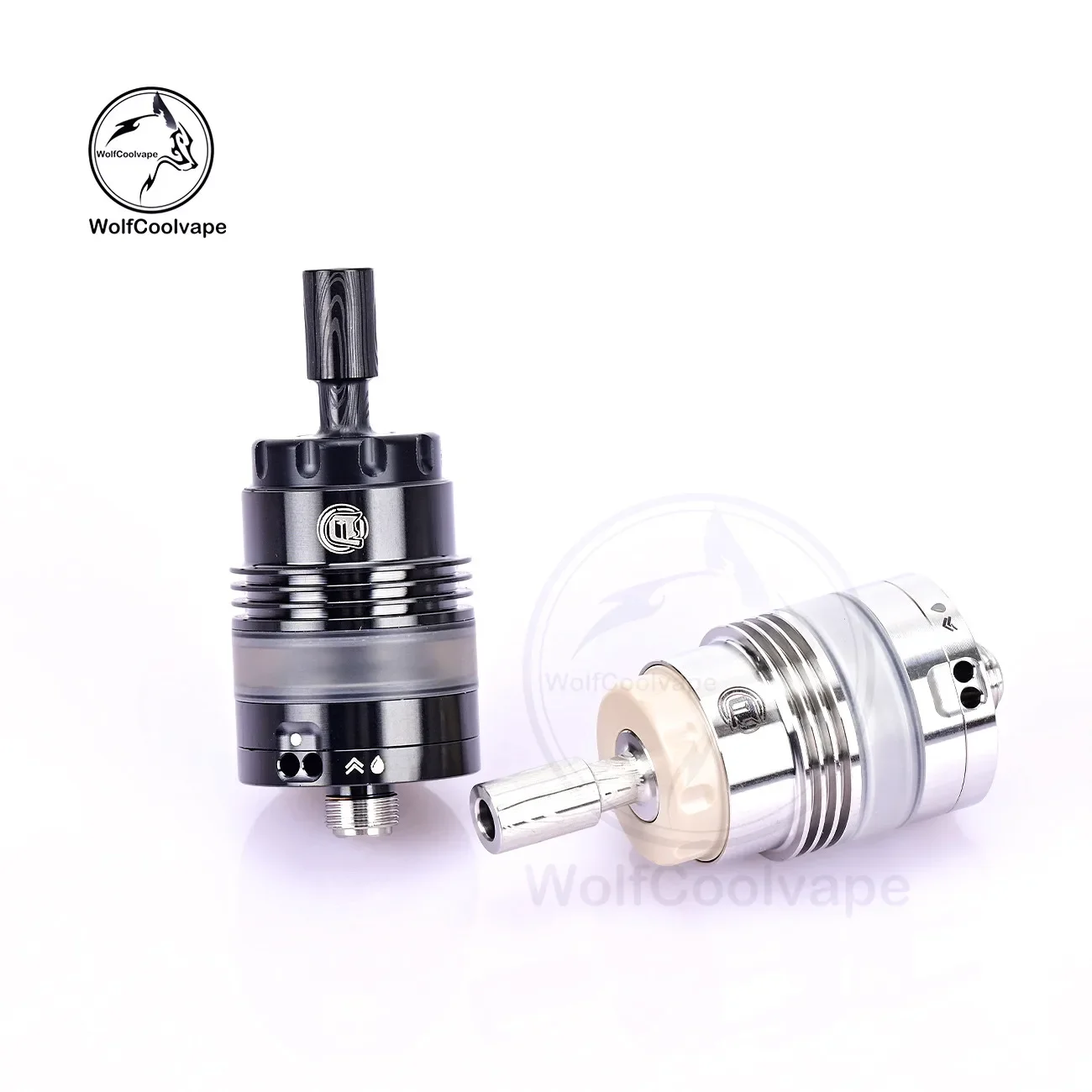 wolfcoolvape 510 Drip Tip Mouthpiece Heat Resistant Fit for RDA RTA RDTA Tank Atomizer E-Cigarette Vape Mod Vaping Accessory