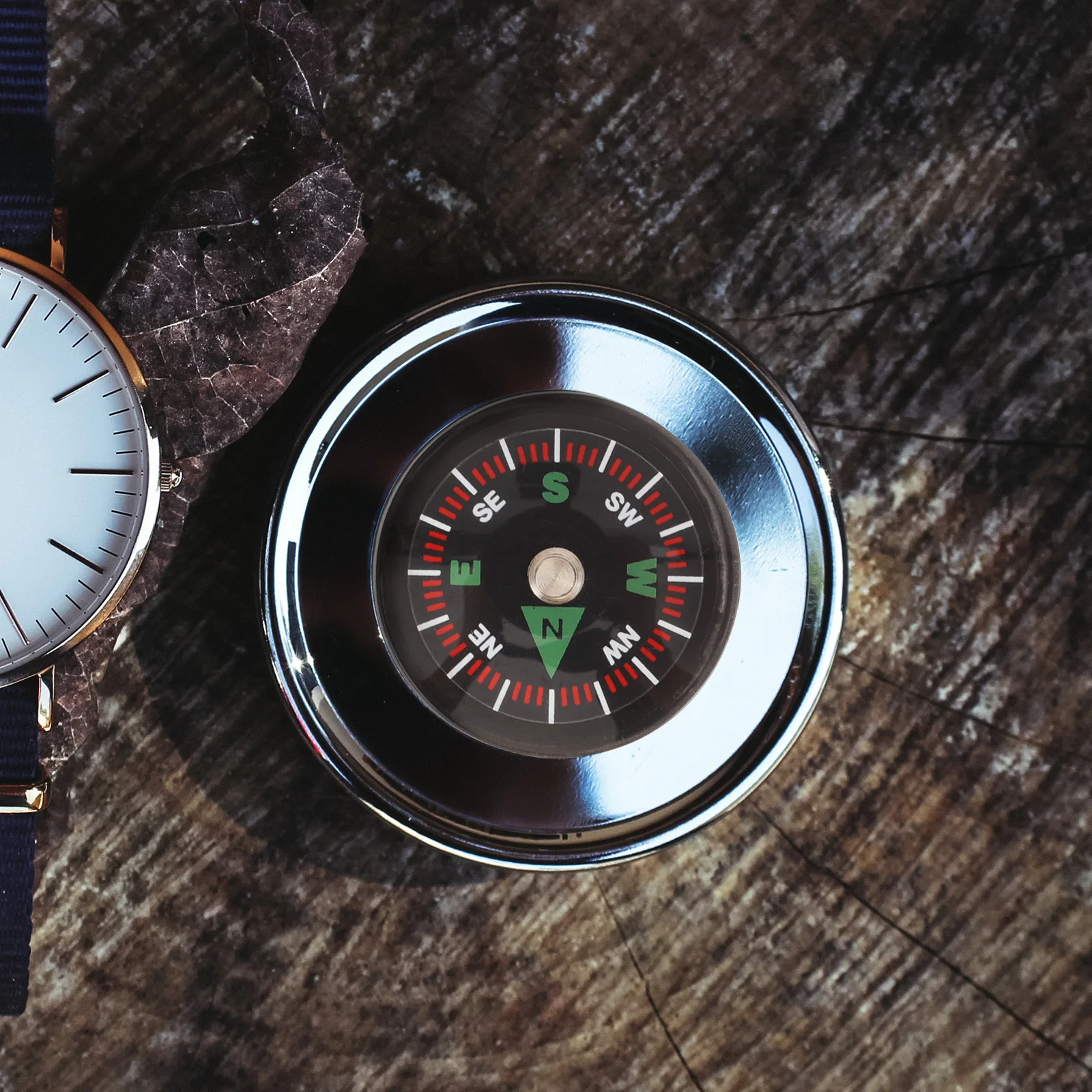 

5pcs Mini Portable Pocket Outdoor Accessories For Camping Hiking Survival Gear Small Navigation Basic Compass Tool