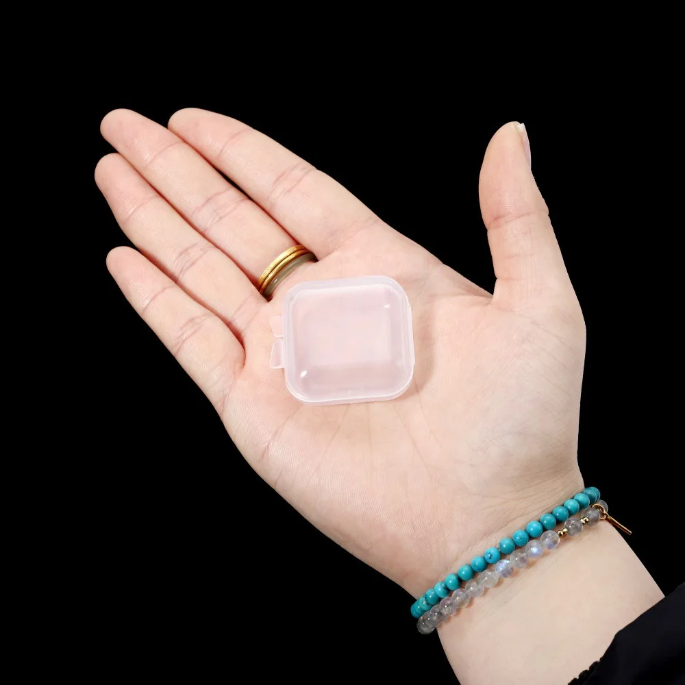 5 PCS High Transparency Plastic box, Diamond Earring Accessories Packaging box, Electronic Device Storage Empty Box Wholesale