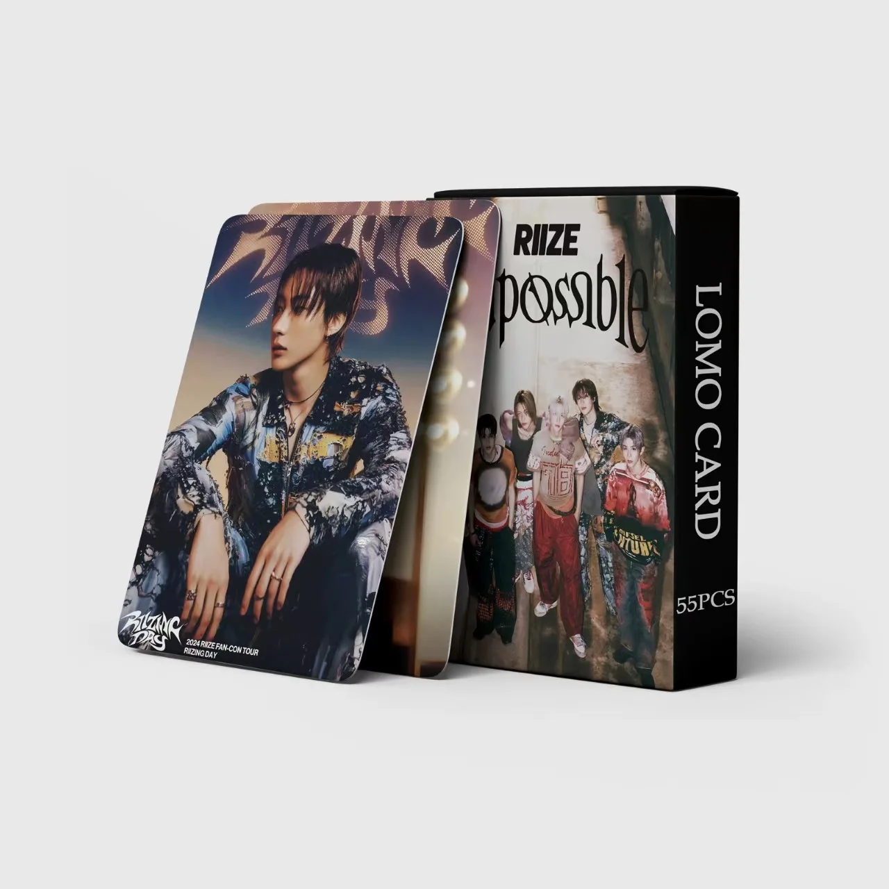 

55Pcs/Set Kpop Idol RIIZE New Album Impossible Lomo Card Photocards SHOTARO EUNSEOK SUNGCHAN WONBIN SOHEE ANTON Fans Gifts