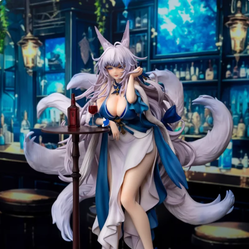 

New Sexy Figure Azur Lane Shinano Charming Posture Anime Figures Game Girl Statue Cartoon Models Collectible Toys Ornament