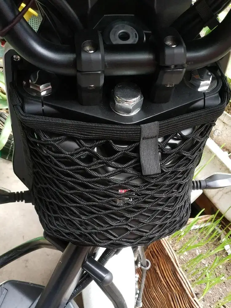 AliExpress NONE Scooter Elastic Mesh Luggage Net Motorcycle Cargo Net Hook Holder Bike Storage Bag Nylon Cargo Organizing For Car Motocycle
