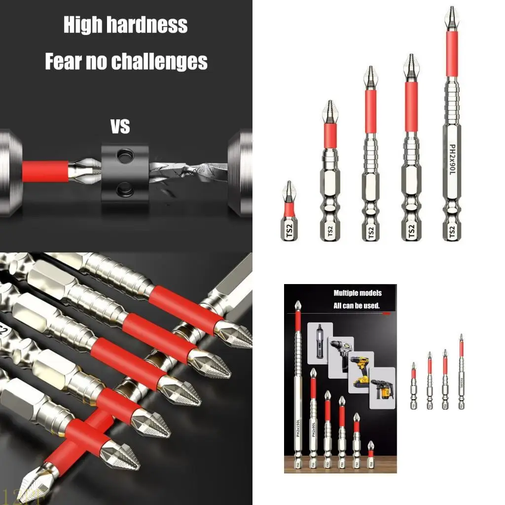 

12PF High Hardness Strong Bit 25/50/65/70/90/150mm Crossing Electric Drill