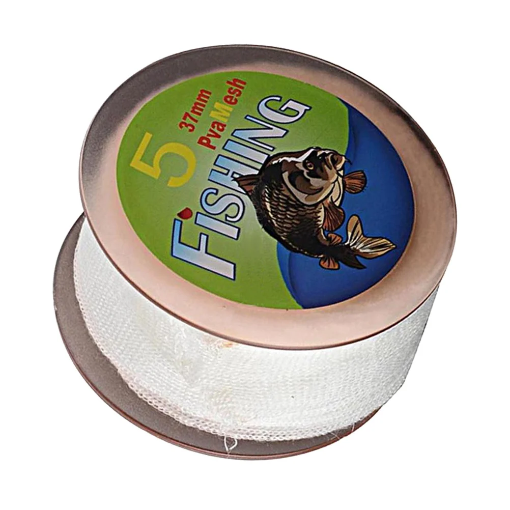 

5M Pva Net 44Mm For Carp Fishing Bait Feeder Baits Stocking Pva Mesh Refill Baits Refill Bait Feeder Bag Bag Fishing Tools