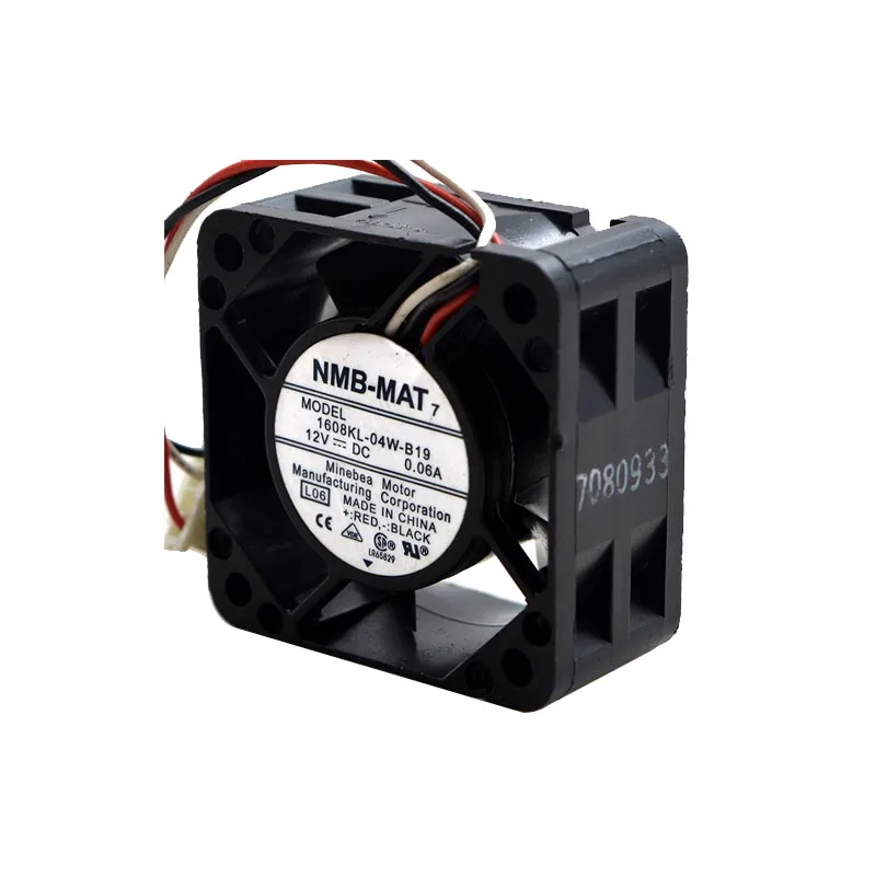NEW ORIGINAL 1608KL-04W-B19 DC 12V 0.06A 4020 40*40*20mm 4cm COOLING FAN RADIATOR