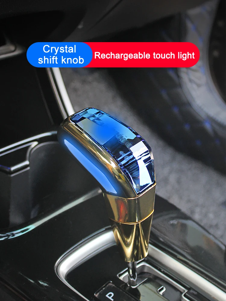 For Mazda 2/3/5/6/8 cx-3 cx-8 cx-9 cx-7 crystal cx-50 CX-70 CX-90gear handle head led gear shift knob luminescence rechargeable