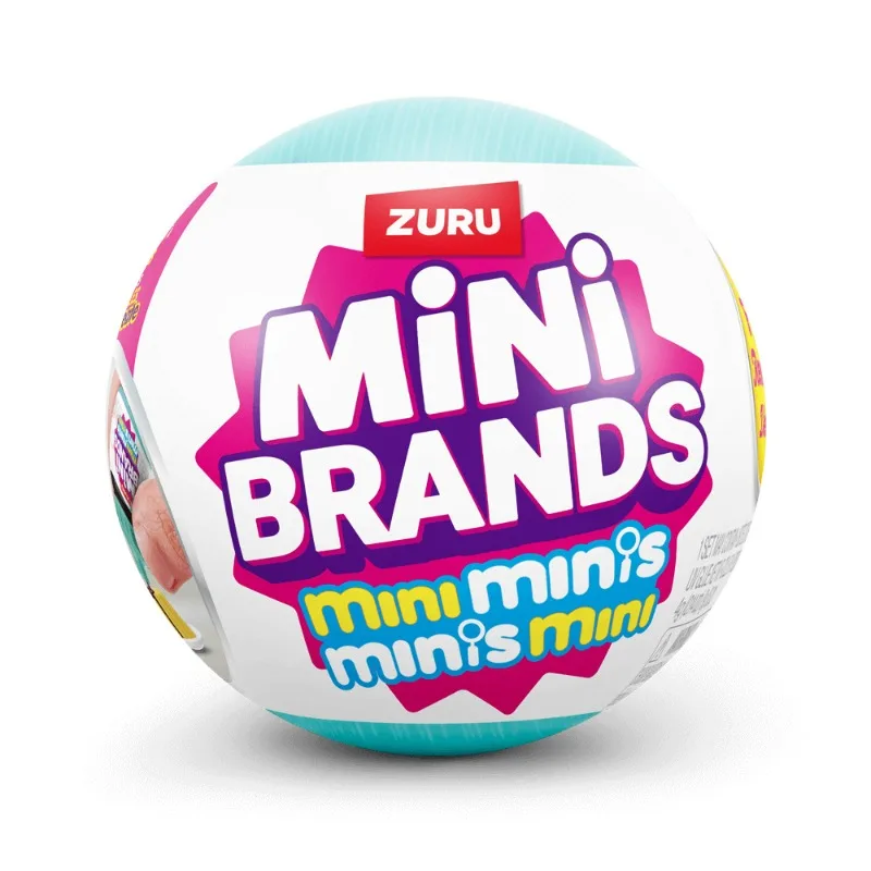 Zuru الماركات الصغيرة ألعاب الكبسولات مفاجأة الكرة سلسلة Minis الصغيرة صندوق أعمى ملحقات الشكل الصغير ألعاب قابلة للجمع