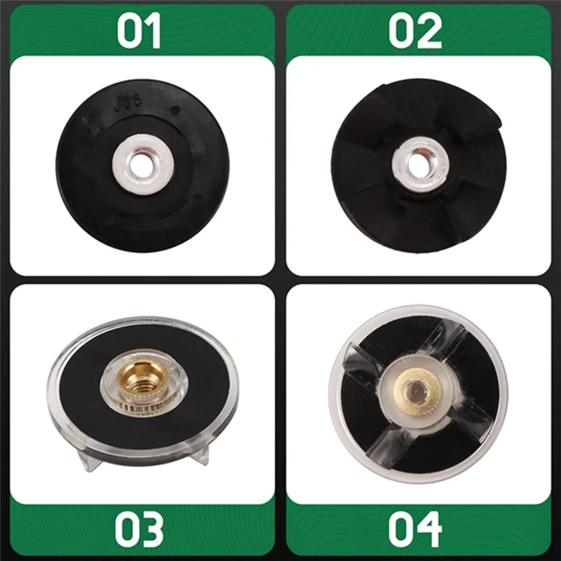 B98A-9Pcs Blender Replacement Set Fornutribullet 900W 600W Extraction Blade Gaskets Seal O Ring Shock Pad Motor Top Gears