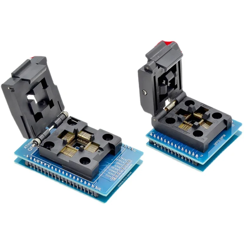 1 قطعة TQFP32 إلى DIP28 TQFP44 - DIP40 PSOP44 - DIP44 PLCC32 إلى DIP32 المقبس/مقعد التشغيل #2