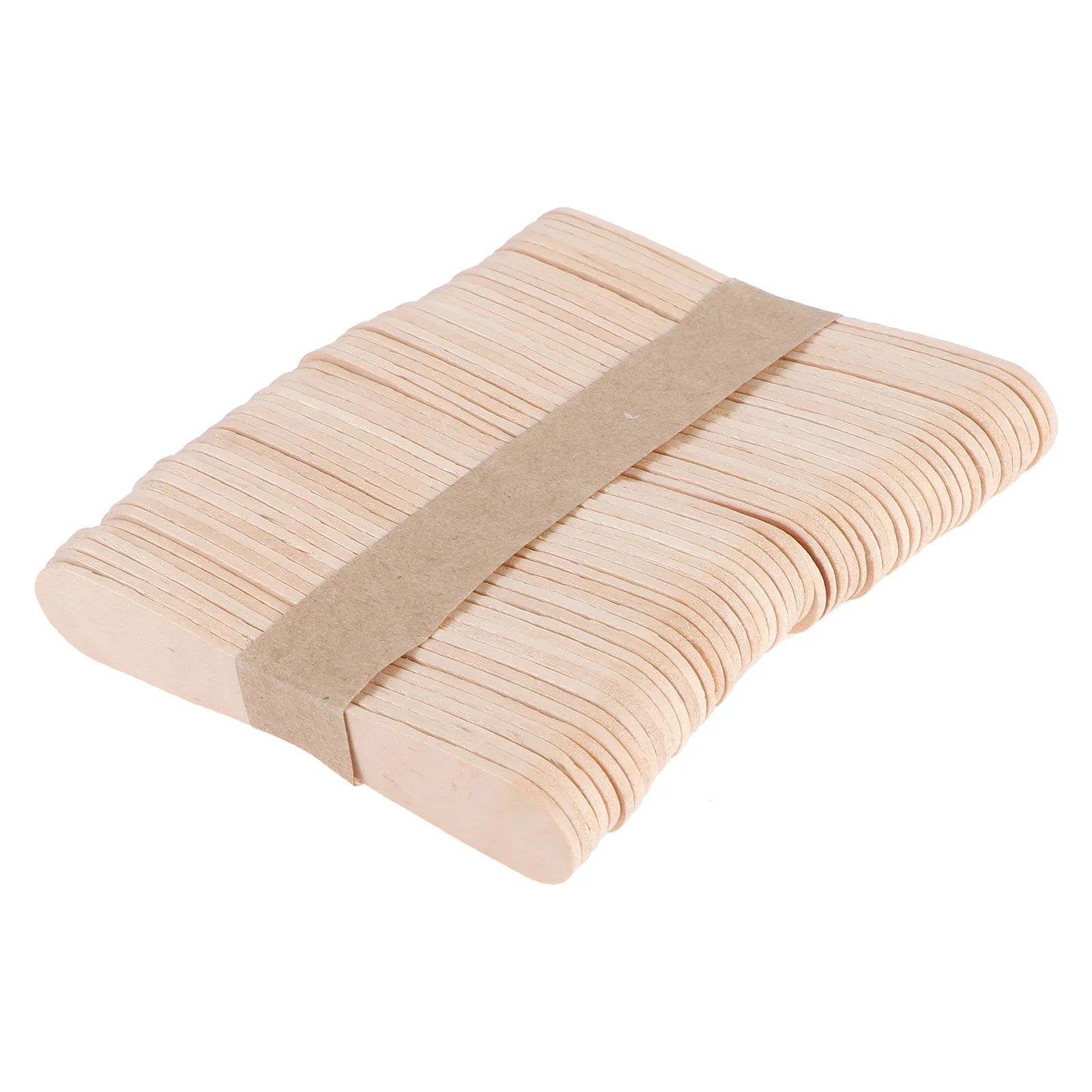 

50Pcs Wood Ice Cream Spoons Natural Eco Friendly Dessert Spoons for Ice Cream Sample Tasting Smooth Strong Wood