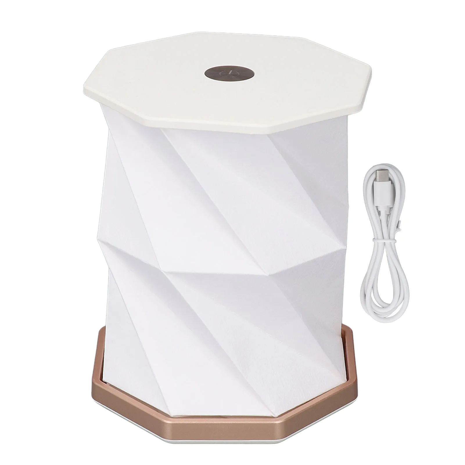 

Мини-бумажный фонарь, ночник, зарядка через USB, портативная складная книжная лампа, прикроватный декор для спальни, ночник, светодиодный настольный светильник, подарки