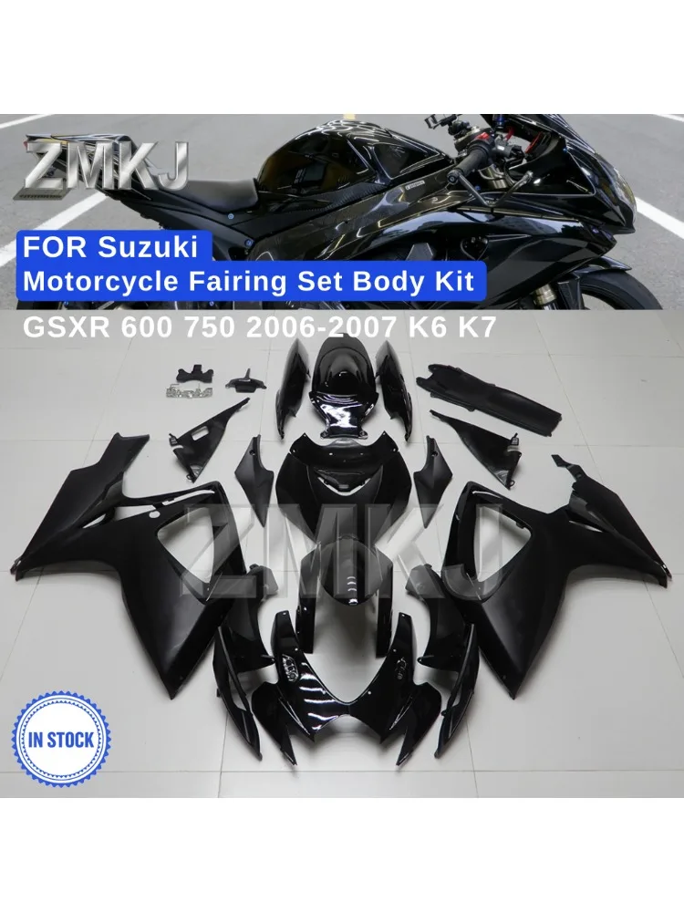 Voor SUZUKI GSXR 600 750 2006-2007 K6 K7 Kuip Motorfiets Set Body Kit Decoratie Plastic Guard Plaat Onderdelen Shell Injectie - afbeelding 2