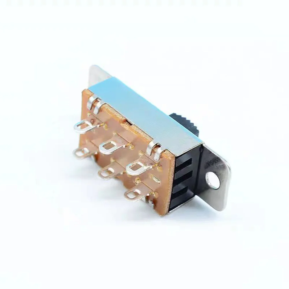 Car refrigerator cold and hot 2-row 6-pin double pole throw DC motor forward and reverse 2/3 gear switch