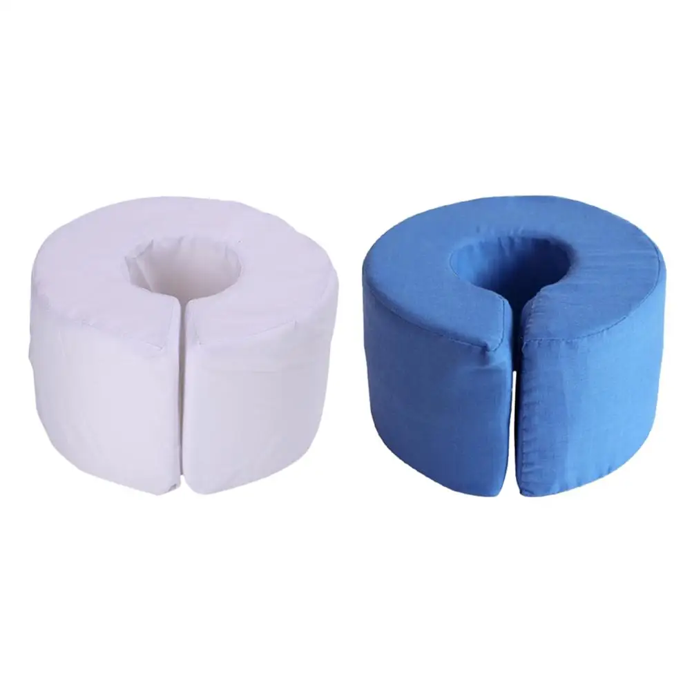 

2 Pcs Foot Cushion Elevation Pillow for Bedridden Patients H Support Sponge Turning Mat Leg Support Heel Protectors