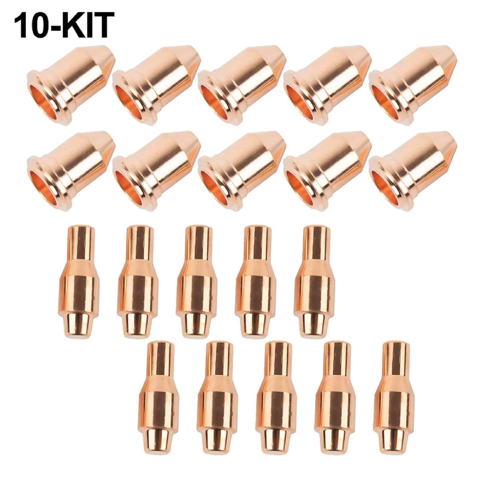 

10set Nozzle Tips And Electrodes 0.035" 0.9mm For IPT-45 PT-45 56255 Cutting Torch Plasma Cutting Tools Accessories ﻿