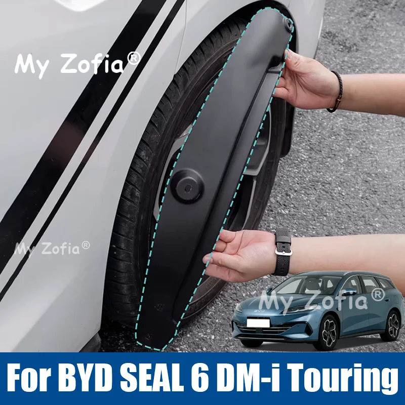 

For BYD SEAL 6 DM-i Touring 2025 2026 Car Mud Guard Antifreeze Mudguards Rear Wheel Mudflaps Exterior Mudguard Accessories