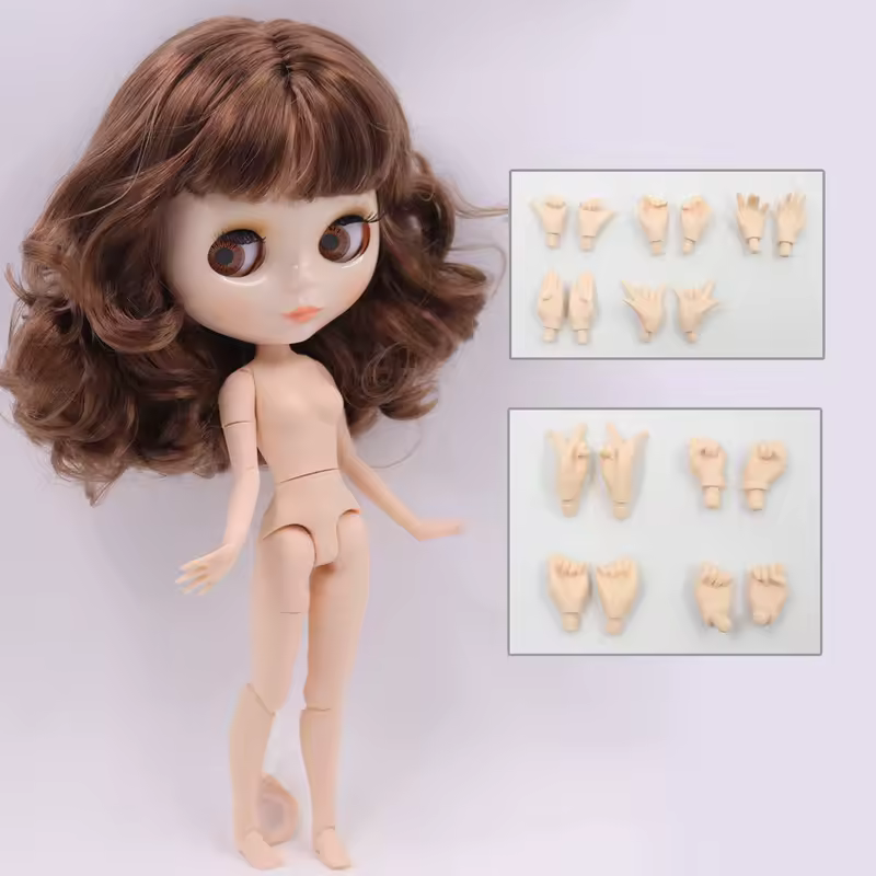 ICY DBS blyth doll 1/6 bjd toy joint body white skin shiny & matte face 30cm on sale special price toy gift anime doll - Image 7