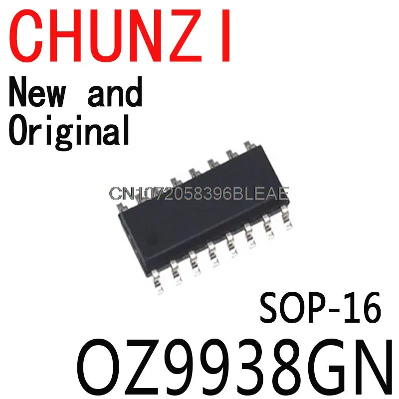 5PCS New and Original SOP-16 SSOP-24 OZ9938 OZ9966 9938GN 9966SN SMD IC Chip OZ9938GN