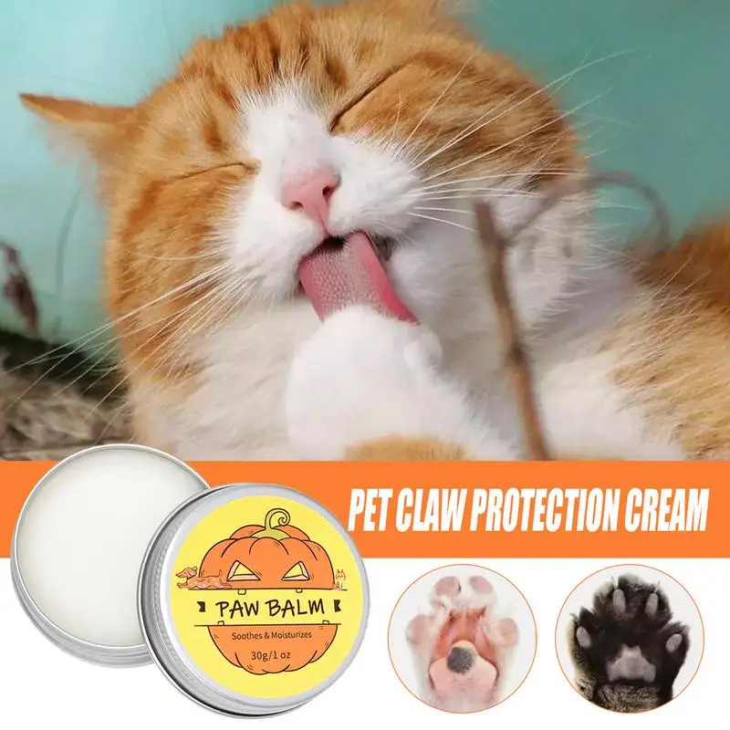 Paw Care Cream Wax Balm For Cracked Paw Pet Accessories 30G Soother Heals Repairs And Moisturizes Dry Noses And Paws For Extreme