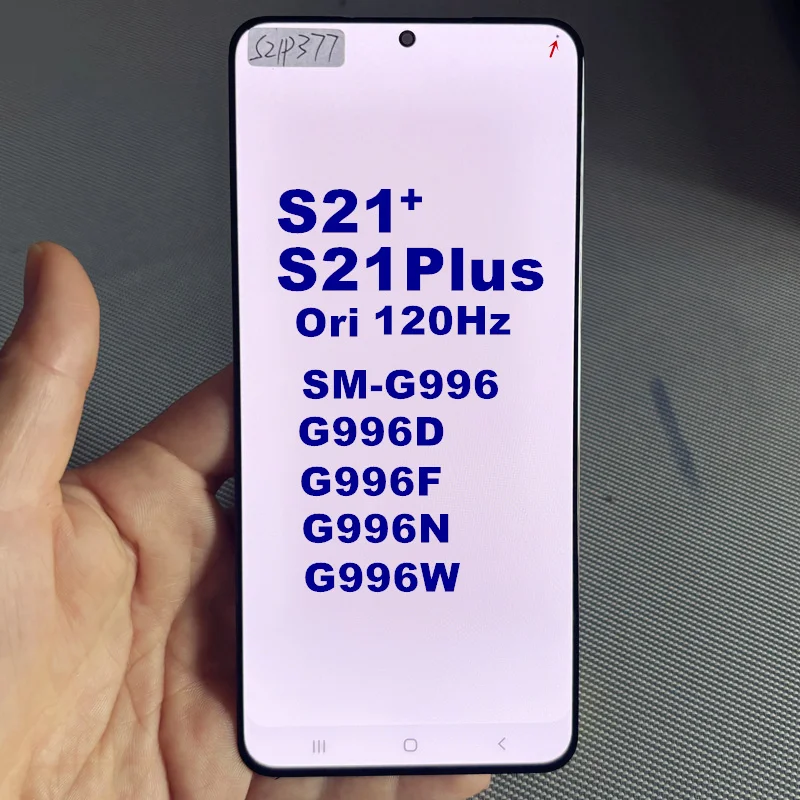 Pantalla LCD Táctil Super AMOLED Ori de 6.7” y 120Hz para Samsung S21 Plus SM-G996B/DS G996F G996N con defectos (S21+)