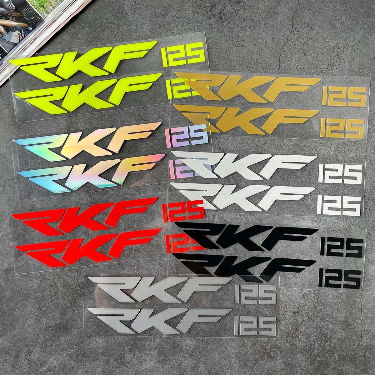 For Keeway RKF 125 RKF125 Glow in the Dark Motorcycle Stickers Moto Bike Luminous Reflective Decor Vinyl Accessories Decals - view 3