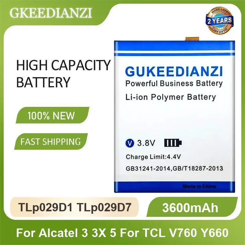 Аккумулятор для Alcatel 3 3X 5 A3 3V A5 OT-5046 OT-5080 5080X One Touch Idol 3C 5085D 5085Y TLp029D1 TLp029D7 TLP024C1 Аккумулятор для Alcatel 3 3X 5 A3 3V A5 OT-5046 OT-5080 5080X One Touch Idol 3C 5085D 5085Y TLp029D1 TLp029D7 TLP024C1