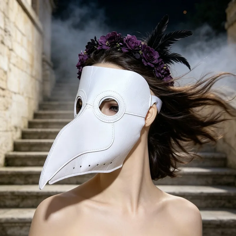Steampunk Bird Beak Mask Suitable for Halloween Role-playing and Gothic Themed Party Costumes