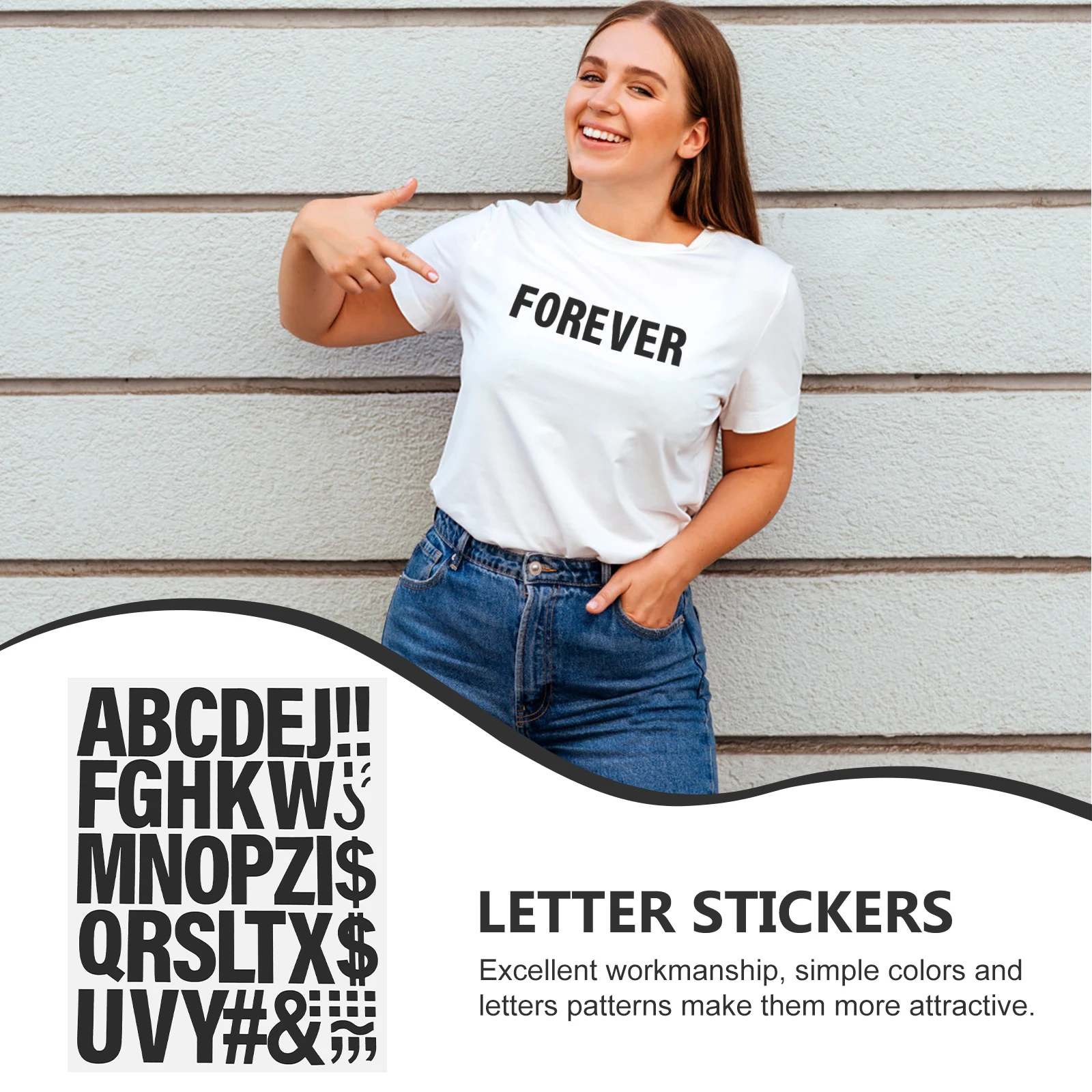 

10 Sheets Iron on Patch Heat Transfer Stickers for Clothing DIY Repair Decorative Clothes Accessories Iron on Letters
