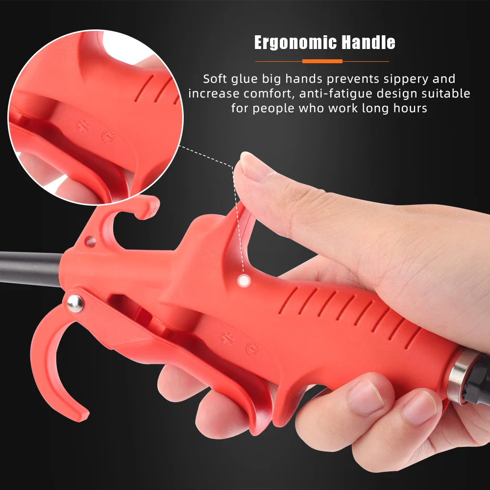 SPTA Plastic Steel High Pressure Dust Blow Gun Air Gun Air Blow Gun Air Jet Gun Engine Cleaning Tool For Car