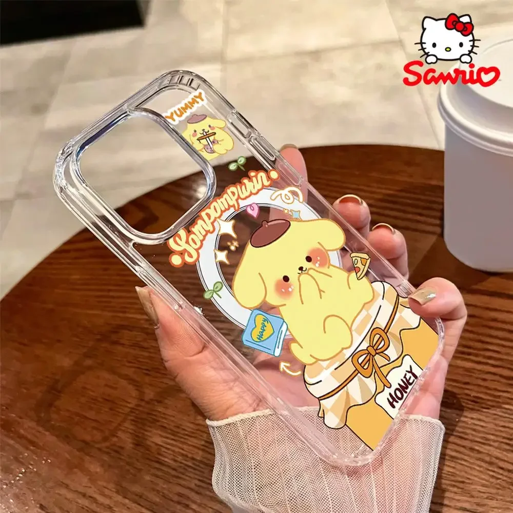 Kitty Cat Phone Case Iphone 16/15/14/13/12/11/x/xs/xs Max/pro Max Meninas Iphone Cases Kitty Cat Acessório de Moda 2025 Novo