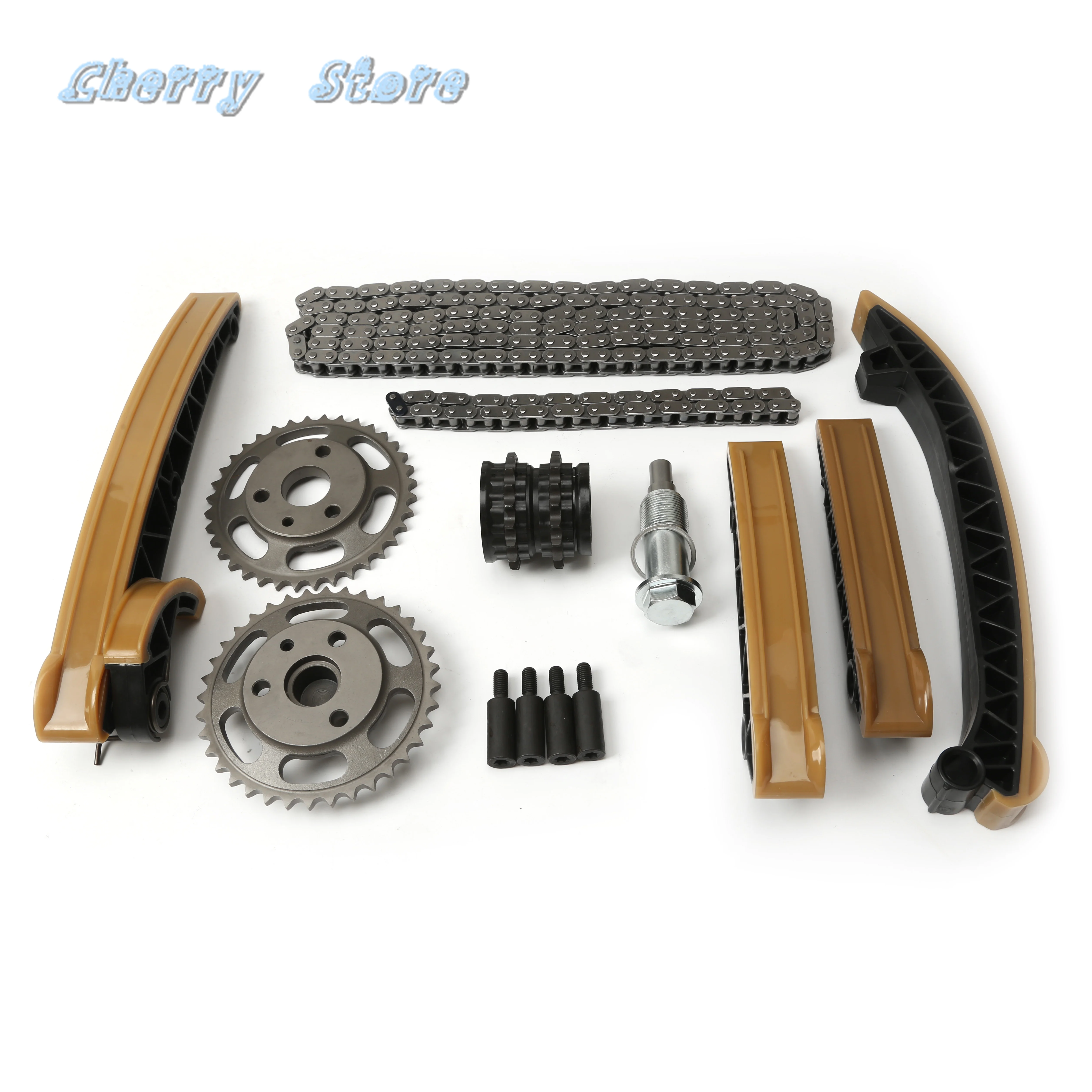 Engine Timing Chain Tensioner Guide Rail Kit 14PCS ForBenz 300 C CLS 350 CDI E 280 T CDI VITO Bus TCK226LNG 6420502700