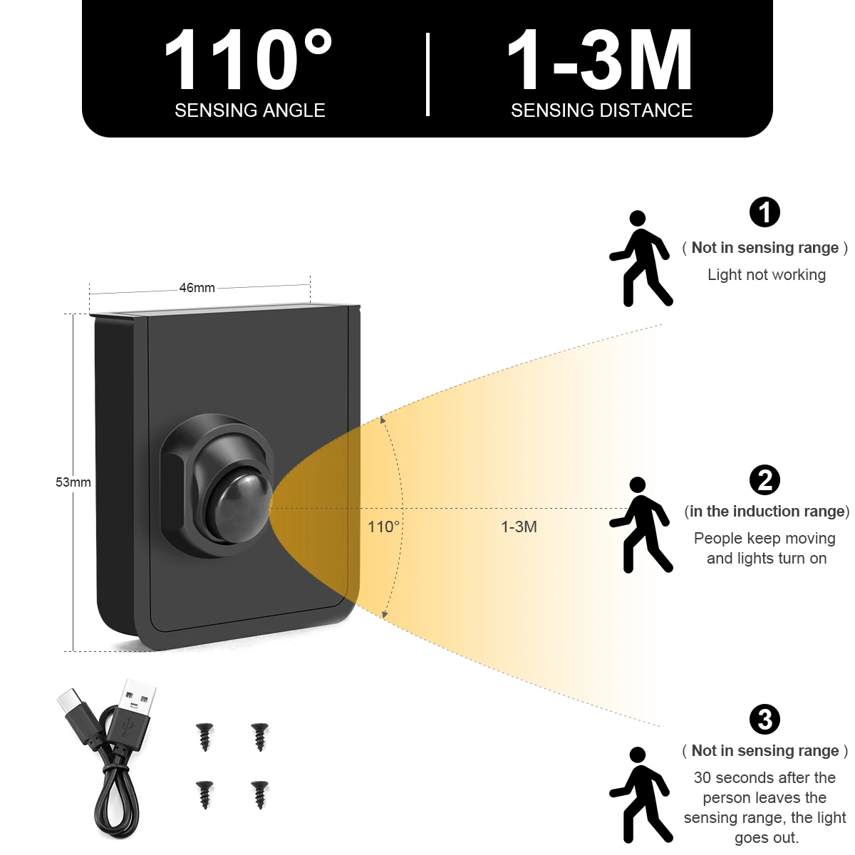 مستشعر حركة يعمل باللمس أضواء LED نيون لاسلكية تشغيل/إيقاف مفتاح ذكي LED قطاع ضوء الليل AC110v 220 فولت إلى تيار مستمر 24 فولت LED أضواء لدرجات السلم