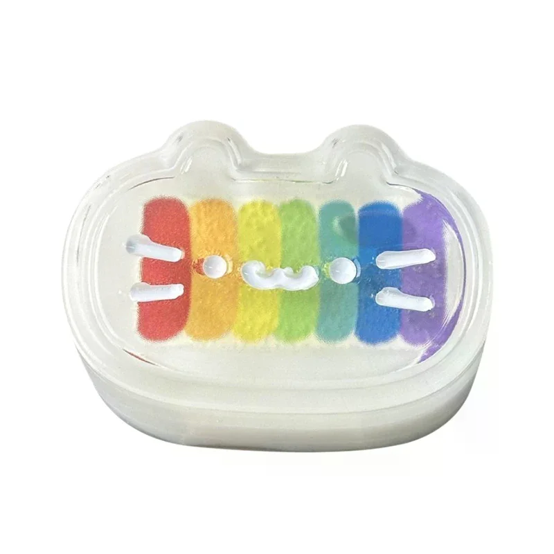Cute Soft Squishies Rainbow Small Cat Squeeze Toys Antistress Taba Squishу Kids Girls Toys Gift Stress Ball Adult Sensory Toys