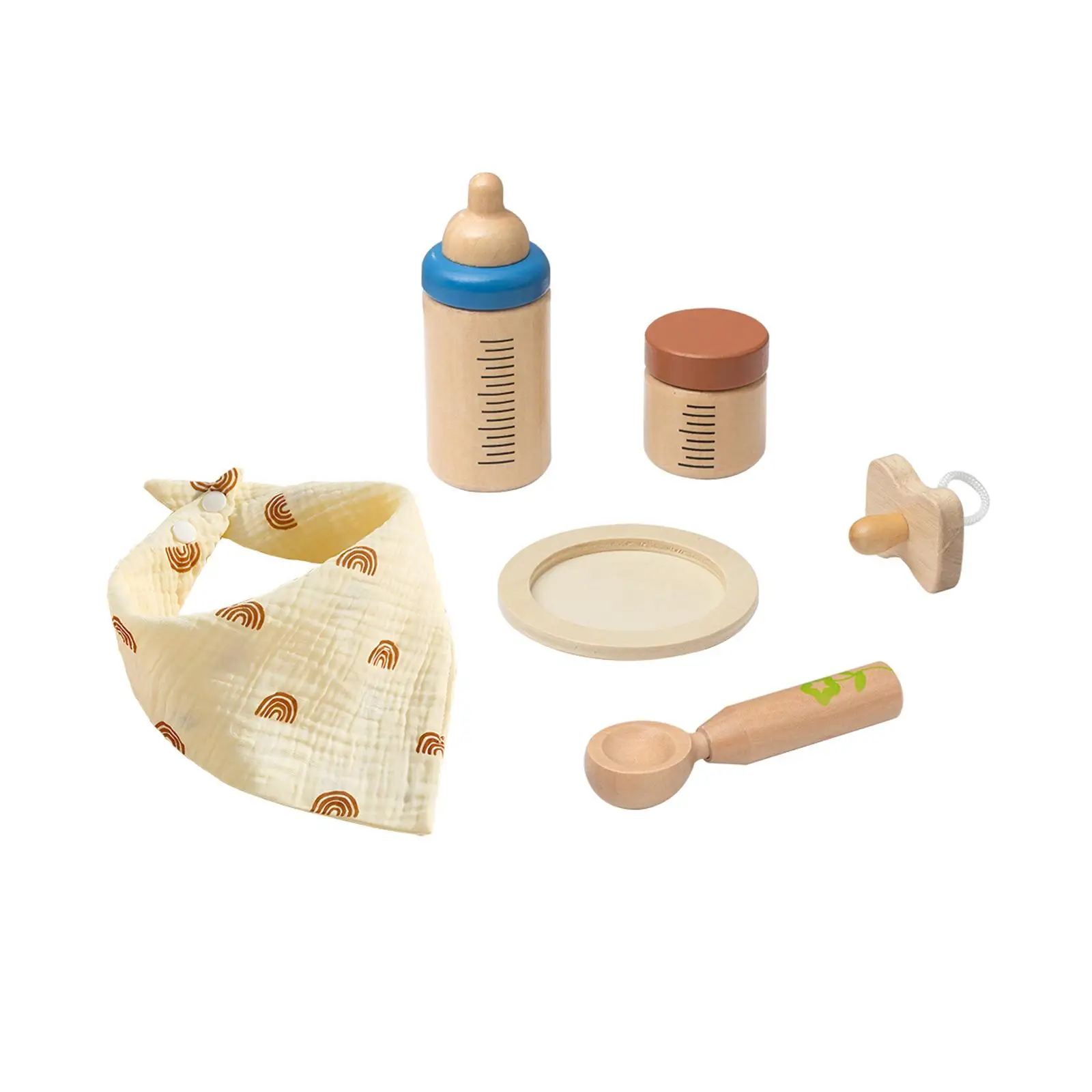 Baby Doll Feeding Set Imaginative Toy for Preschool Age 3 4 5 6 7 Children