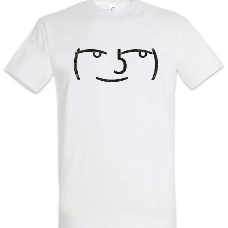 Le Lenny Face T Shirt Fun Geek Admin Computer Science Scientist Coder Developer