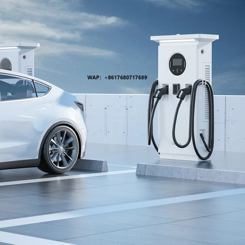 Chinese OEM Supplier 60KW/80KW DC Fast Charging Station DC Fast Electric Vehicle Car Charger CCS2 IP54 for EV Cars